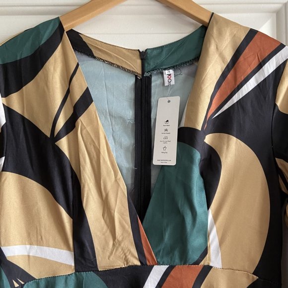 OC Order Plus Long Sleeve Maxi Dress NWT Size Small - Picture 4 of 10